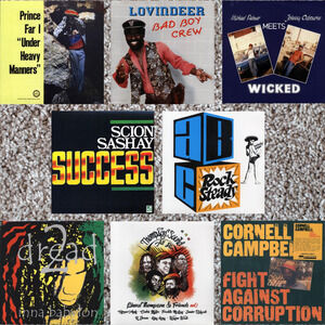 Reggae Vinyl Lot of 8 LPs Roots Dub Dancehall Classics Cedric Myton Horace Andy